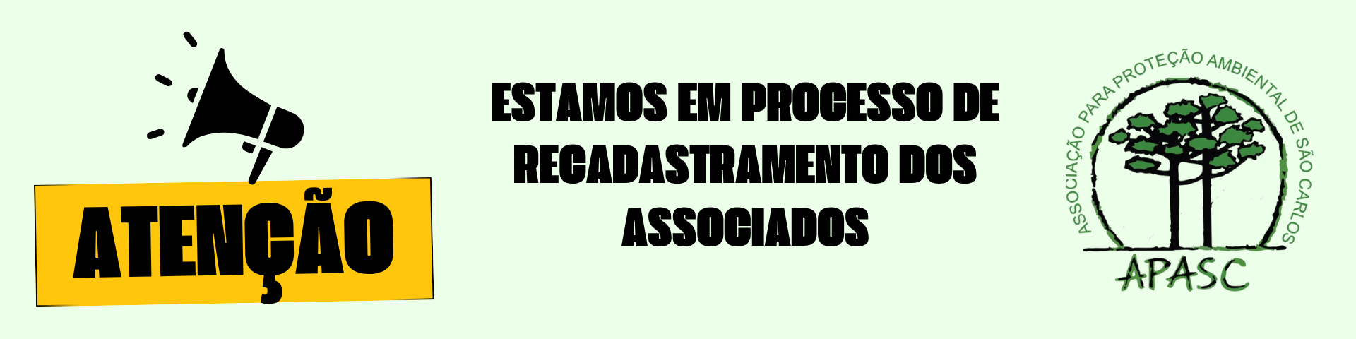 Recadastramento de Associados